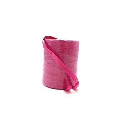 Rafia fucsia naturale 7mmx200m