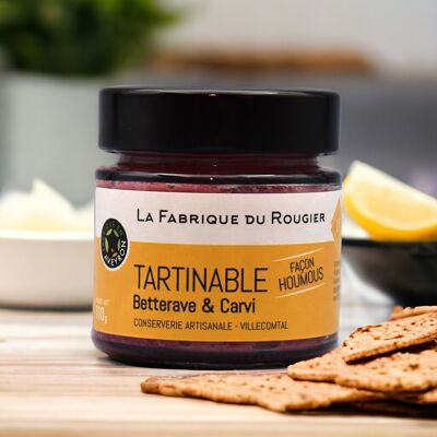 Tartinable Betterave & Carvi Façon houmous