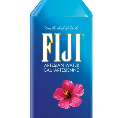 Fiji Water - Eau Minérale Plate des Îles Fidji - bouteilles de 50cl - Eau Artésienne Enrichie en Minéraux - Filtration Naturelle, Conditionnée sans Contact avec la Main de l'Homme