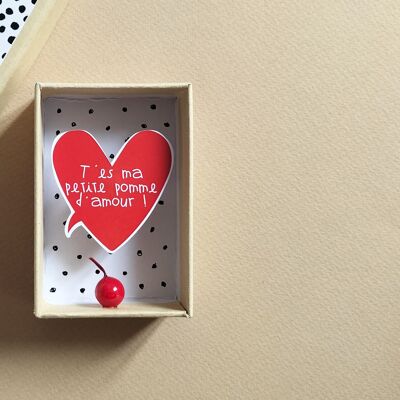 "Love Apple" message box