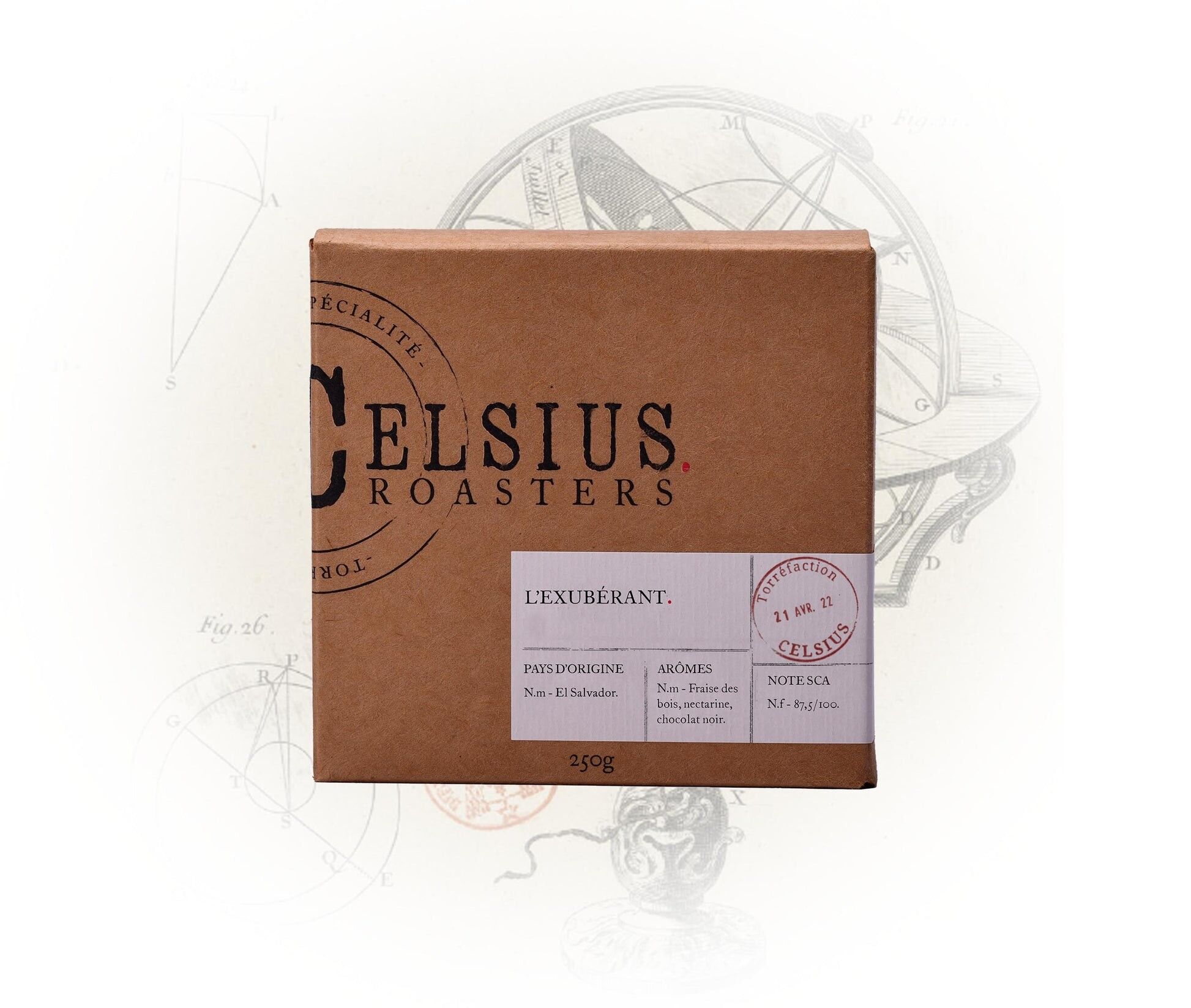 Coffee beans from El Salvador Les Pures Origines L’Exuberant