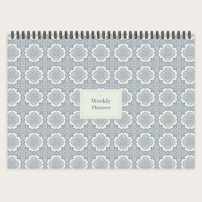 Weekly planner A4 | Azelujos Pattern No. 1