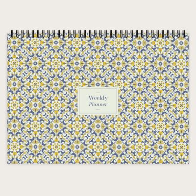 Weekly planner A4 | Azelujos Pattern No. 3