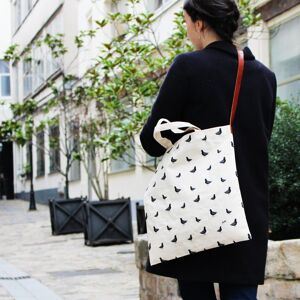 Sac en coton motifs pigeon