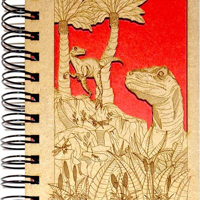 A6 notebook - Velociraptor