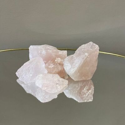 Rose Quartz Rough; Price per 500 grams