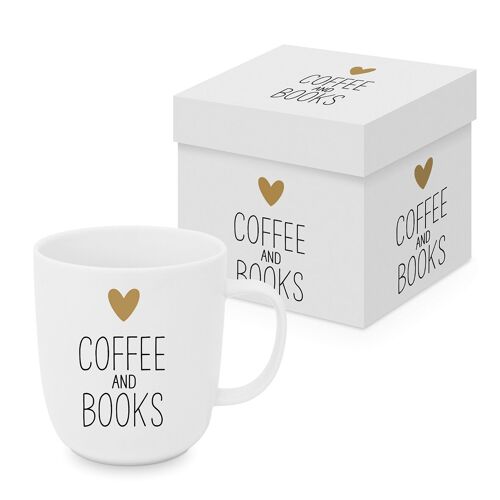 Coffee & Books Matte Mug GB