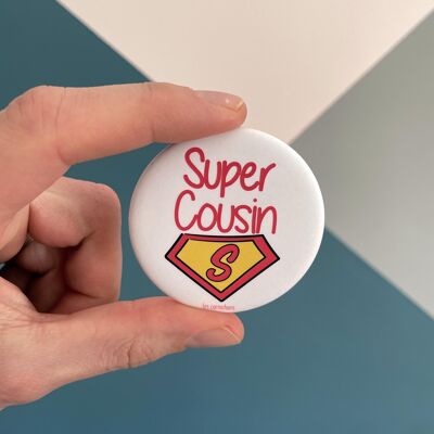 Super cousin magnet! magnet gift, family, aperitif - made in France