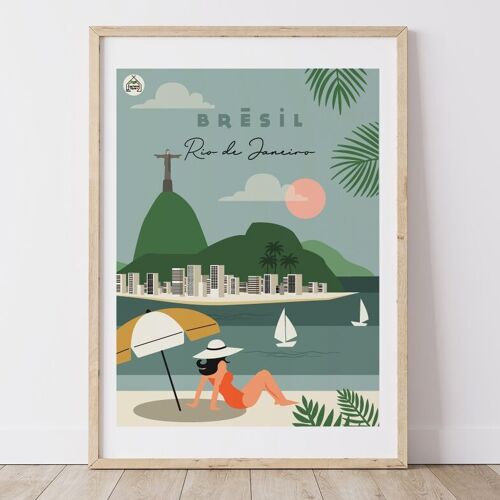 Affiche BRESIL - Rio de Janeiro