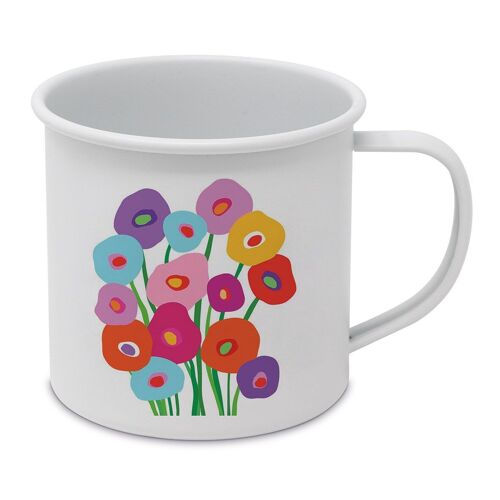 Super Bouquet Happy Metal Mug