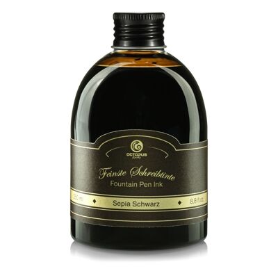 Füllhaltertinte Sepia Schwarz 250 ml