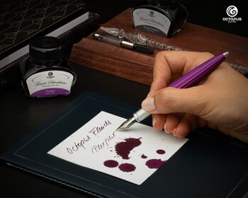 Encre pour stylo plume violet 250 ml 3
