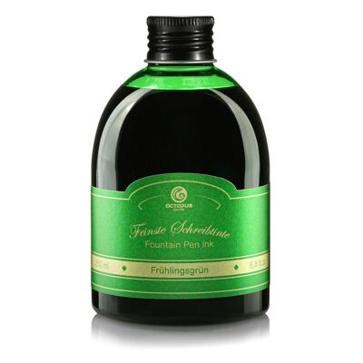 Tinta para pluma estilográfica verde primavera 250 ml