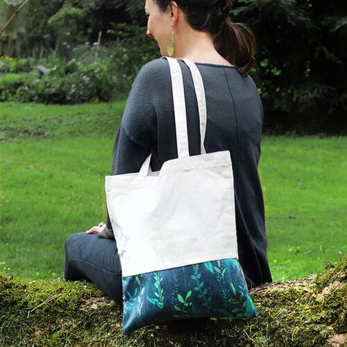 Sac en coton jungle