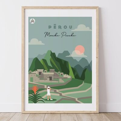 Poster PERÙ - Machu Pichu