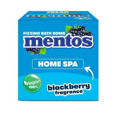 Mentos EDG Brombeer-Badebombe – 140 g