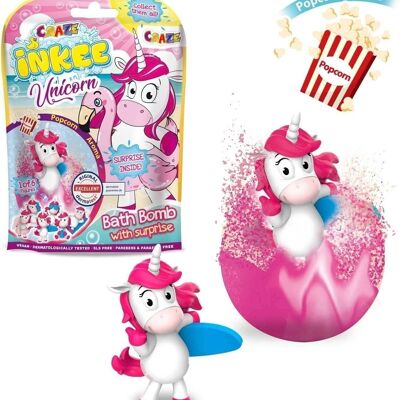 Bombe de bain surprise Licorne n°2 INKEE