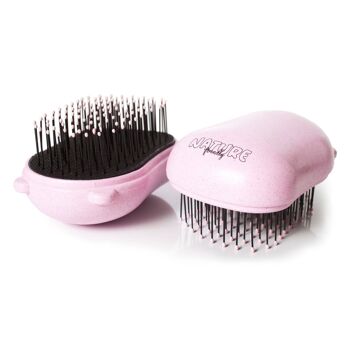 Brosse à cheveux biodégradable démêlante & ergonomique 1