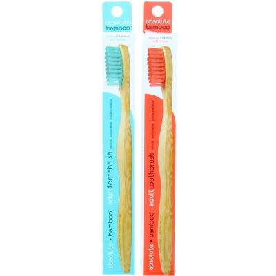 Absolute Bamboo FIREFLY cepillo de dientes para adultos