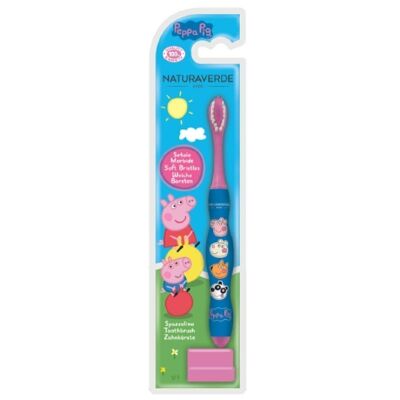 Peppa Pig NATURAVERDE KIDS Cepillo de Dientes