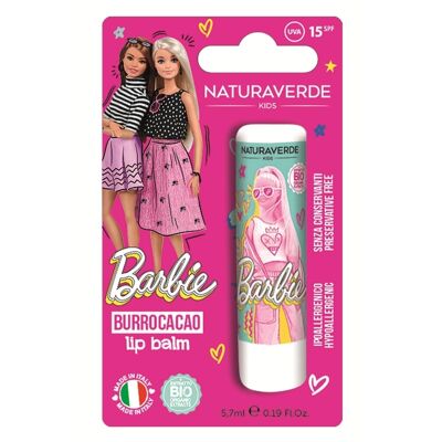Baume à lèvres à la fraise Barbie NATURAVERDE - 5,7g