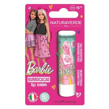 Baume à lèvres à la fraise Barbie NATURAVERDE - 5,7g