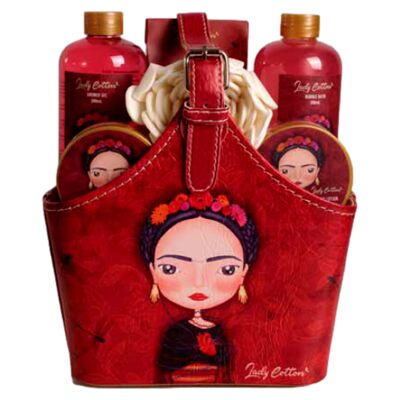 Caja de baño Colección Vintage Lady Algodón Frida POKHARA