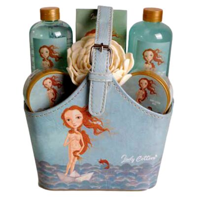 Caja de baño Colección Vintage Lady Algodón Venus POKHARA