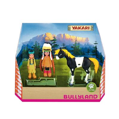 Confezione regalo con statuetta Yakari