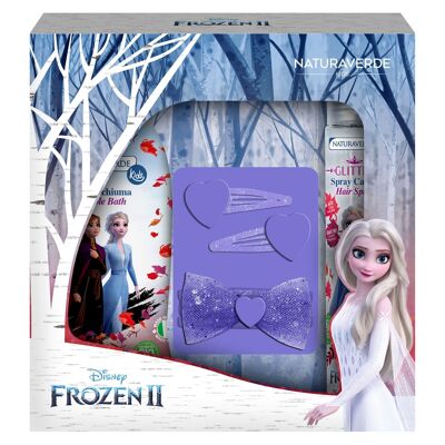 Coffret cheveux et bain La Reine Des Neiges NATURAVERDE