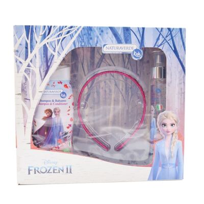 Caja de pelo Frozen con diadema.