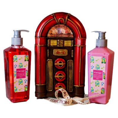 Coffret douche Collection Vintage Jukebox POKHARA