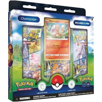 Coffret Pokémon GO Tripack et Pin's Français 2