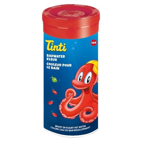 Couleur pour le bain rouge TINTI