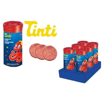 Color baño rojo TINTI
