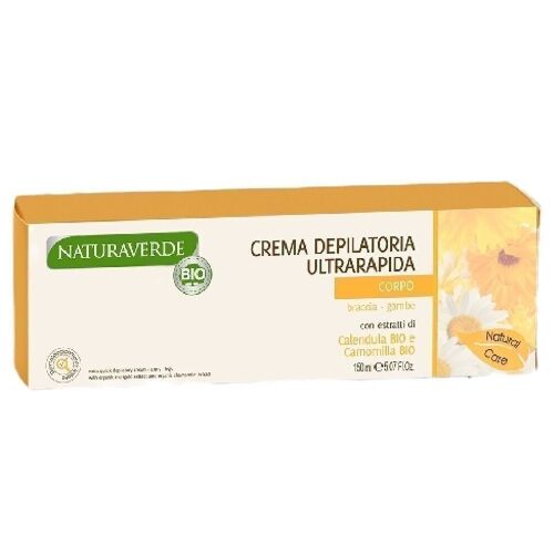 Crème épilatoire pour corps NATURAVERDE - 150ml