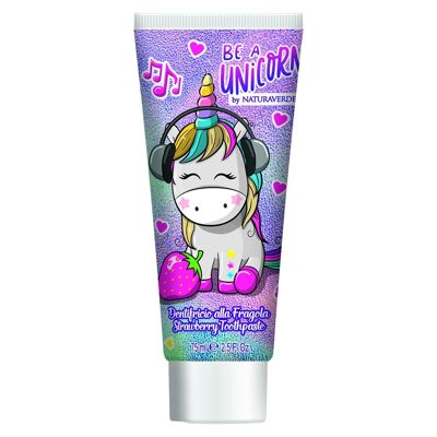 Be a Unicorn NATURAVERDE pasta de dientes de fresa - 75ml