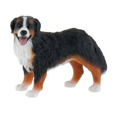 Figura Bianca del perro de montaña de Berna