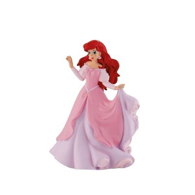Figurine Disney Arielle en robe rose