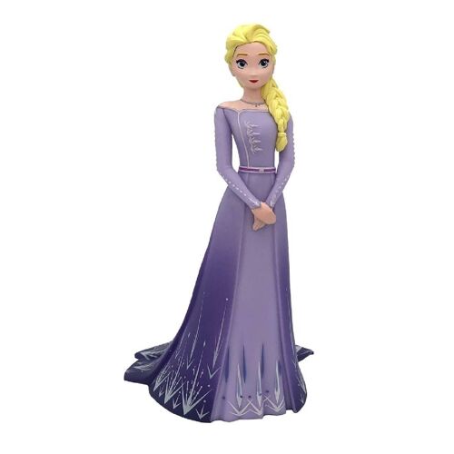 Figurine Disney La Reine Des Neiges 2 - Elsa Robe Violette
