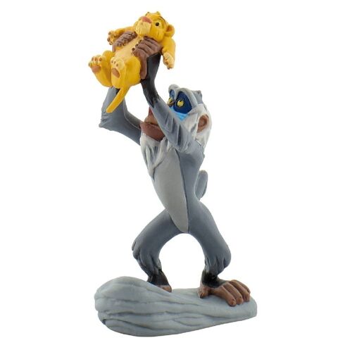 Figurine Disney Le Roi Lion - Rafiki Avec Bébé Simba