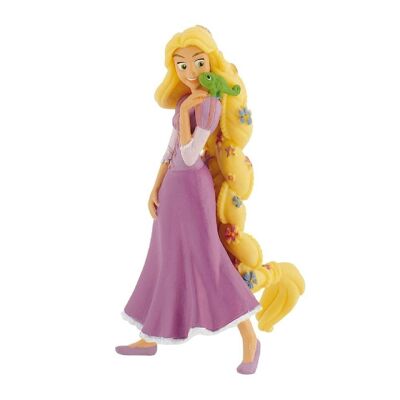 Statuetta Disney Rapunzel con fiori