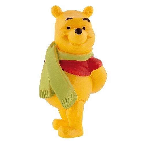 Figurine Disney Winnie L'Ourson Avec Écharpe