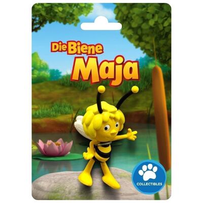 Figura de la abeja Maya en cartulina.