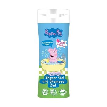 Gel douche & shampoing 2 en 1 Peppa Pig - 300ml