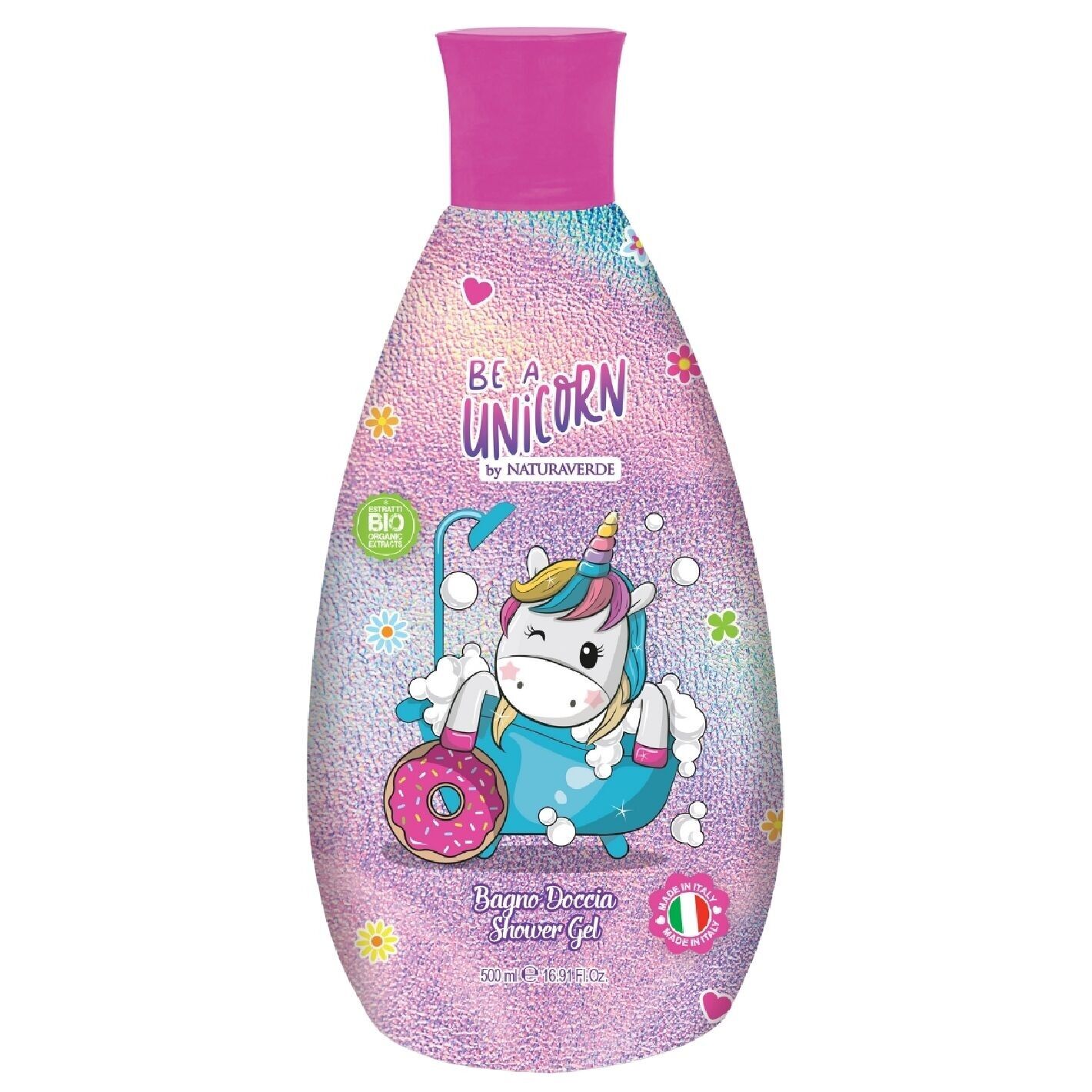 Gel doccia Be a Unicorn NATURAVERDE - 500ml