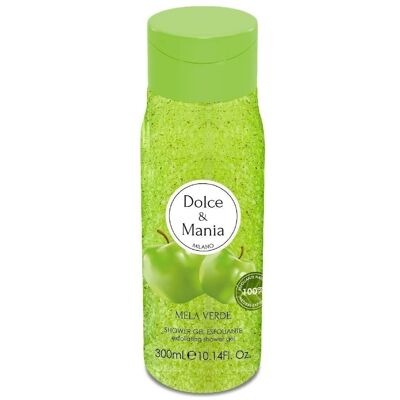 DOLCE & MANIA Green Apple Exfoliating Shower Gel - 300ml