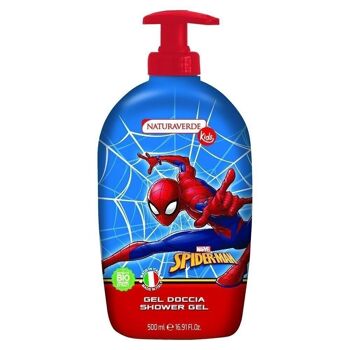 Gel douche Spiderman NATURAVERDE - 500ml