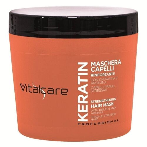 Masque capillaire à la kératine Renforçant VITALCARE - 500ml