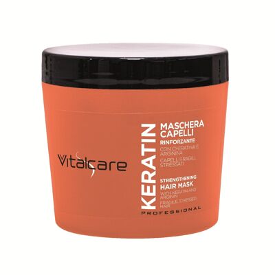 Masque capillaire à la kératine Renforçant VITALCARE - 500ml